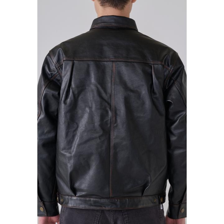LEATHER DOWN