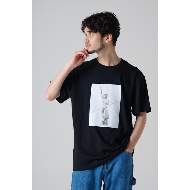 TAKATORI MEGUMIコラボTシャツ＜Popstyle Statue Of Liberty＞