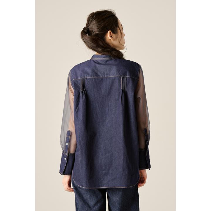 SHEER BAND COLLAR SH