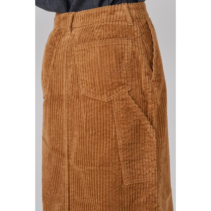 CORDUROY FLARE SKIRT