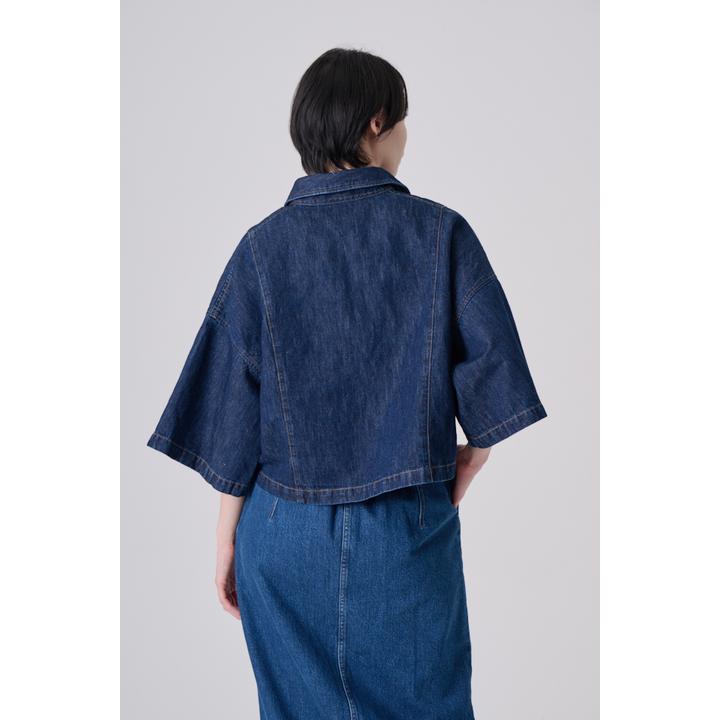 CROPPED SKIPPER DENIM SH
