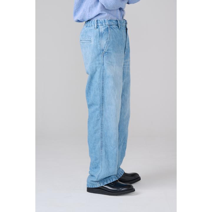LINEN DENIM TROUSER