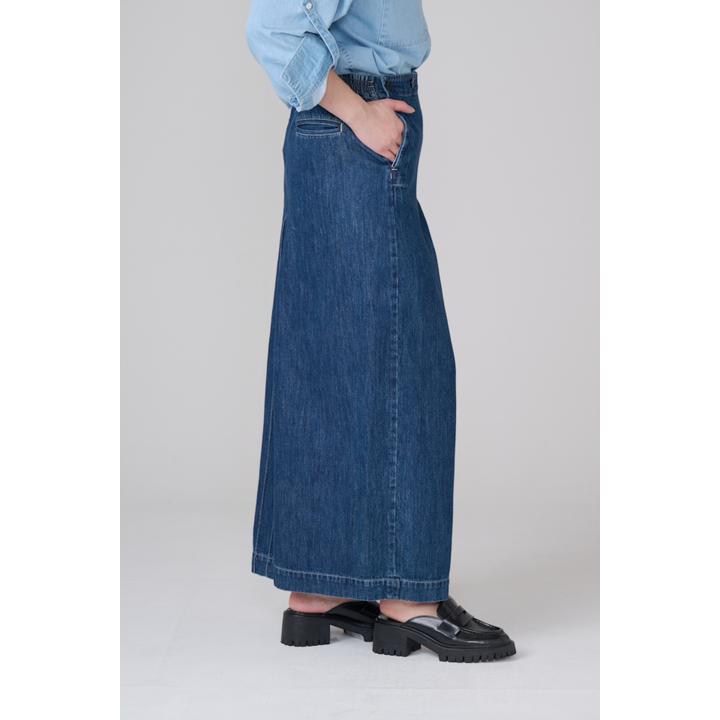 SAILOR CULOTTES WIDE DENIM PT