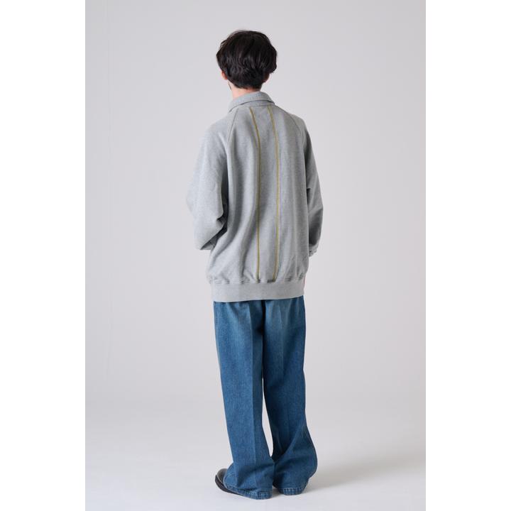CONTRAST STITCH SWEAT SHIRT