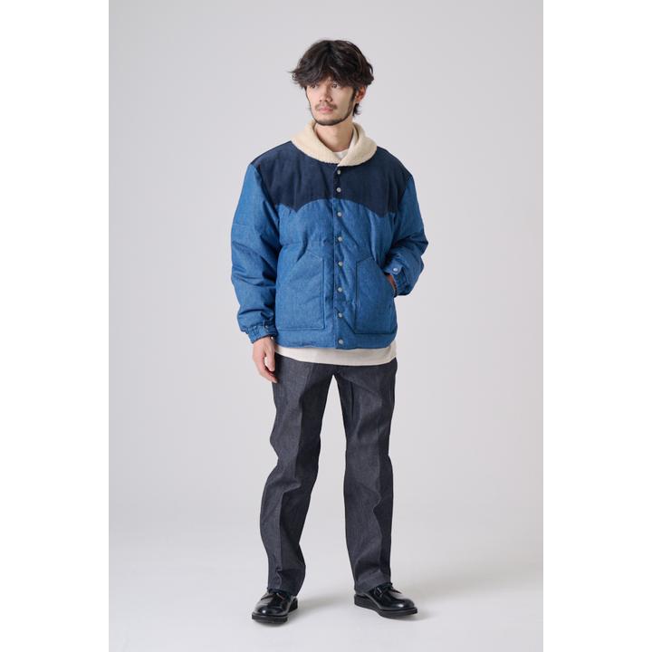 DENIM DOWN JACKET