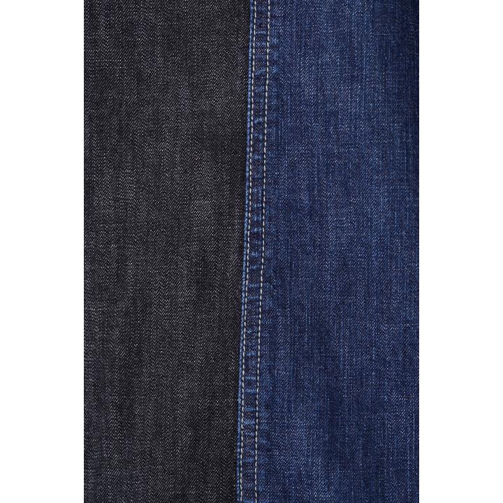 DENIM PATCHWORK SHIRT