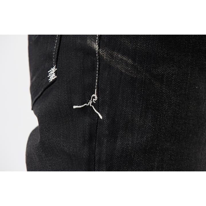 【99％IS】Washed D-ring pants(BLACK) | AYIN
