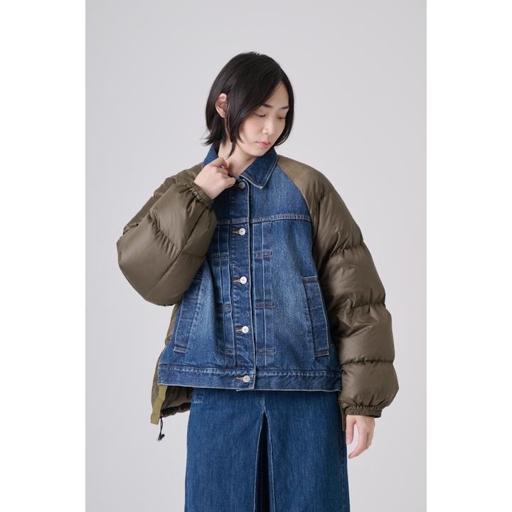 P/W DENIM DOWN JK