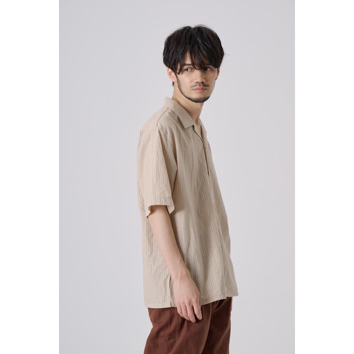 COTTON LINEN SS SHIRT