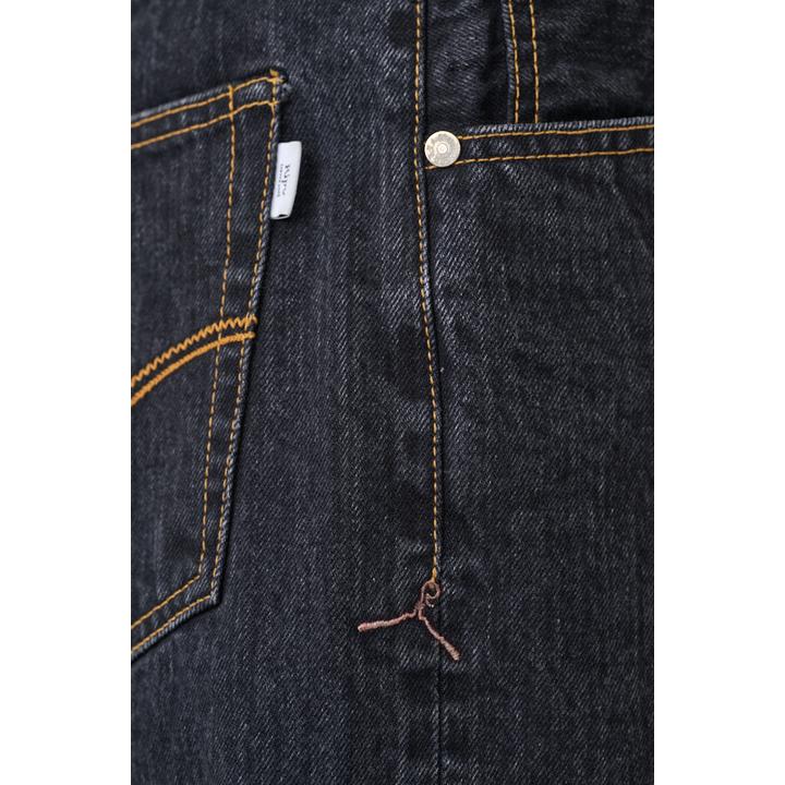66TYPE SELVAGE BLACK DENIM PANTS