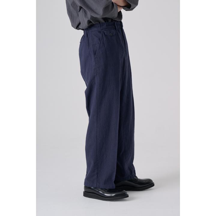 COTTON LINEN EASY TROUSER