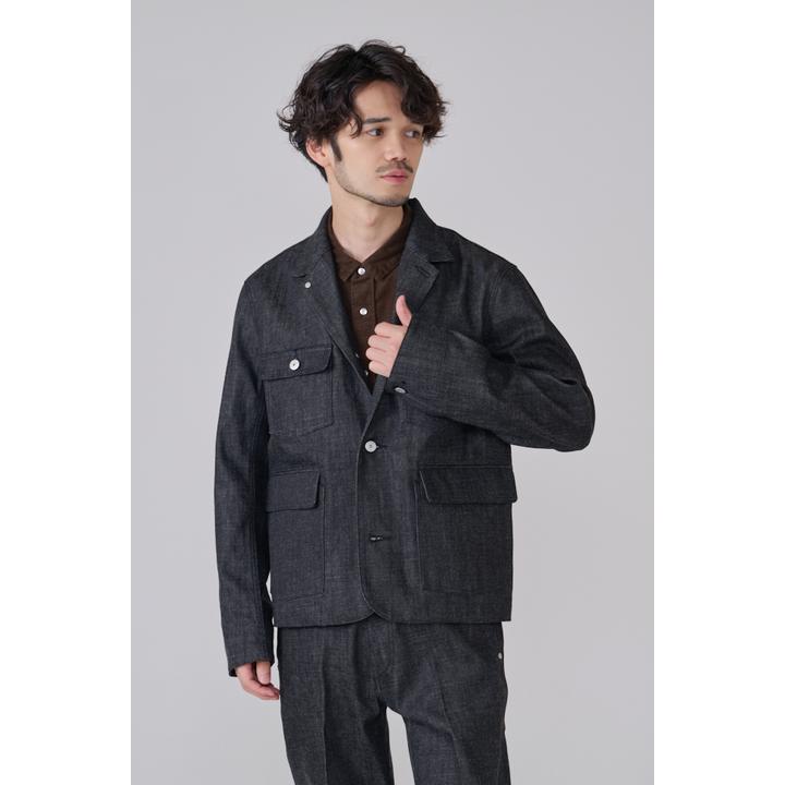 DENIM TAILORED COVERALL