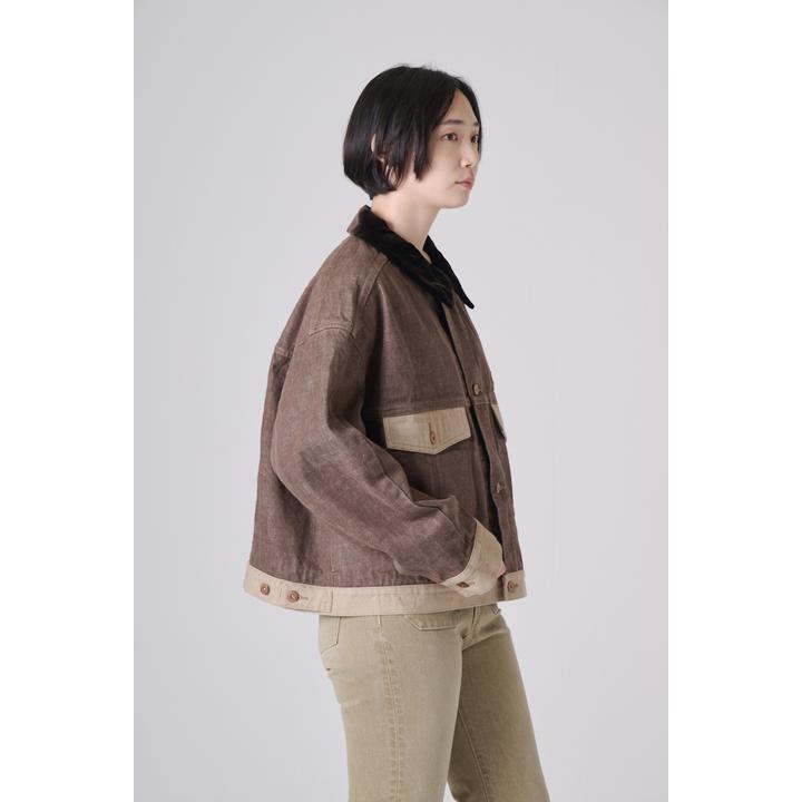 P/W SHORT DENIM JK