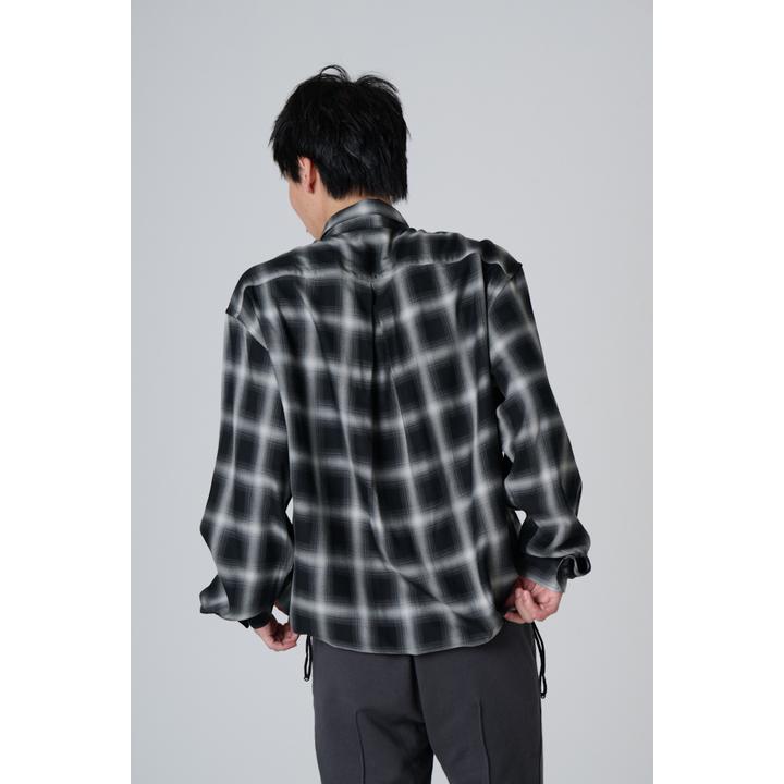 FRENCH ARMY POCKET PLAID SHIRT