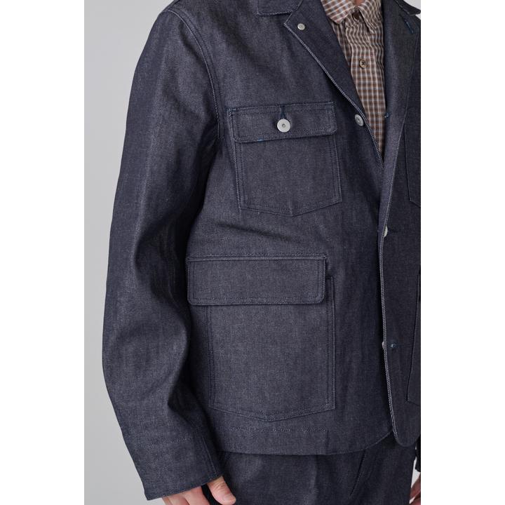 DENIM TAILORED COVERALL