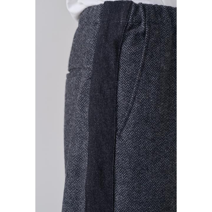 DRAWSTRING WOOL TROUSER