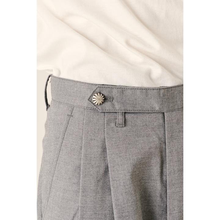 DOUBLE PLEATS WIDE PT