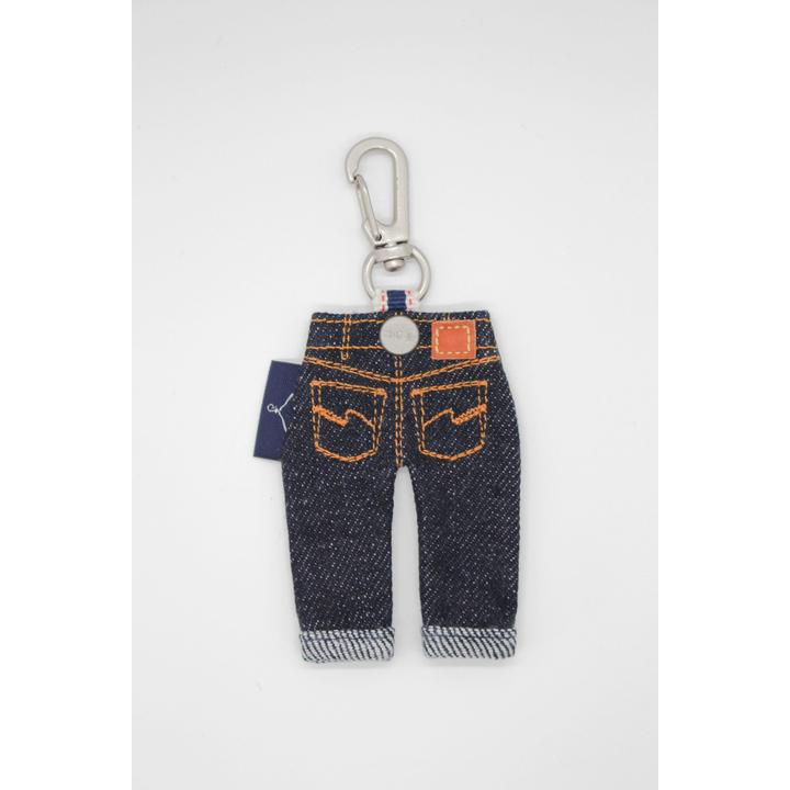 DENIM PT KEY RING