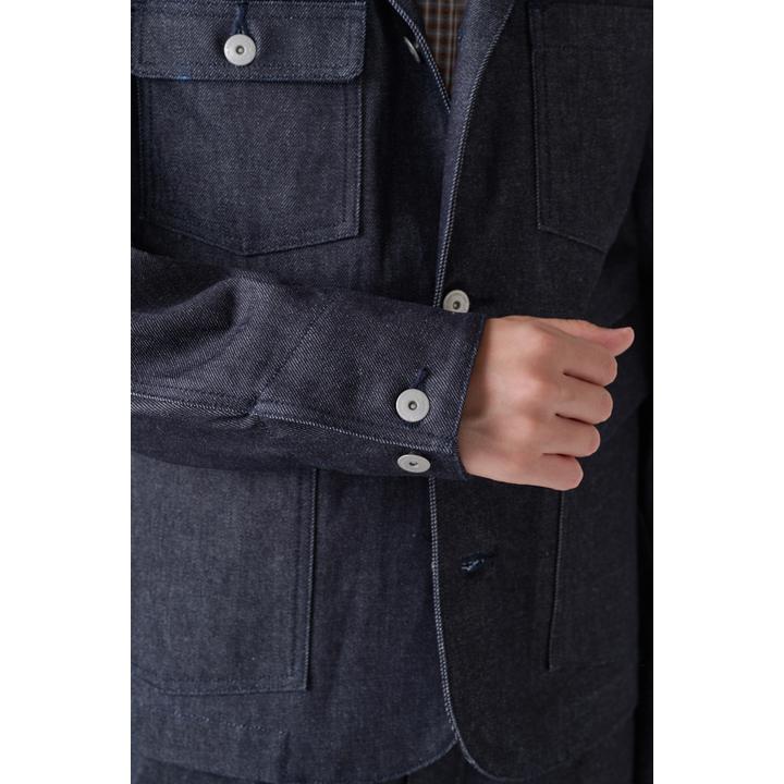 DENIM TAILORED COVERALL