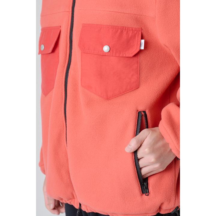 FLEECE QUILT BLOUSON