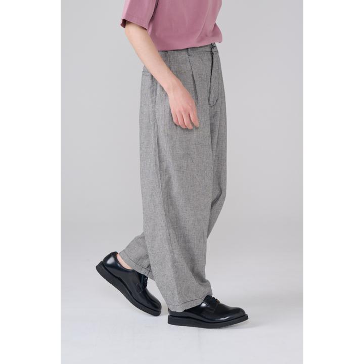 2TUCK CROPPED TROUSER