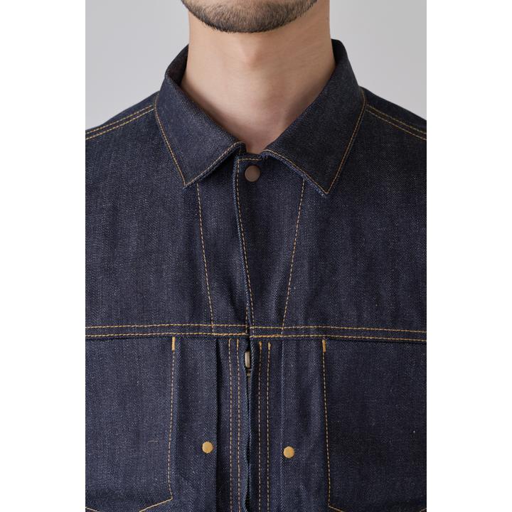 PURPLE SELVAGE DENIM JACKET (TAKAYA)