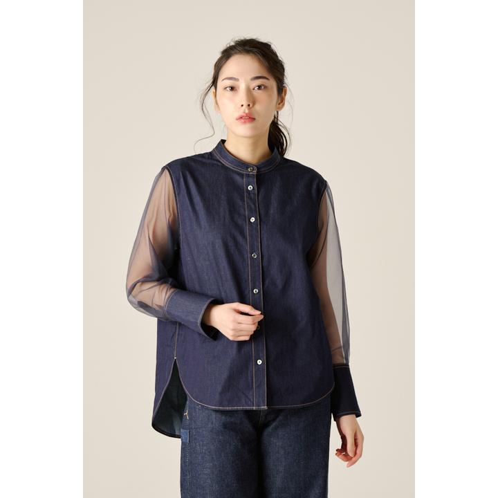 SHEER BAND COLLAR SH