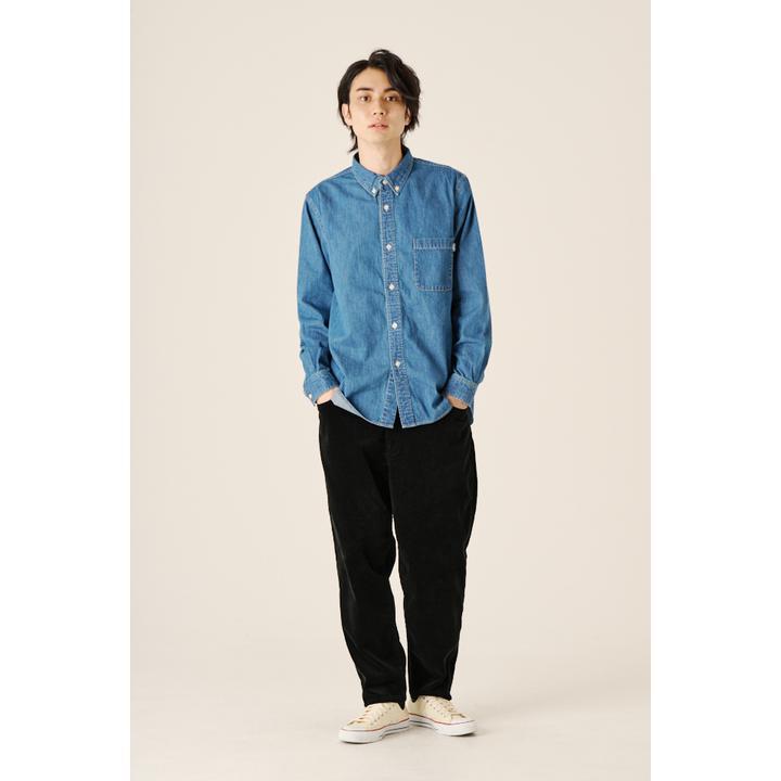 DENIM BOTTON DOWN SHIRT