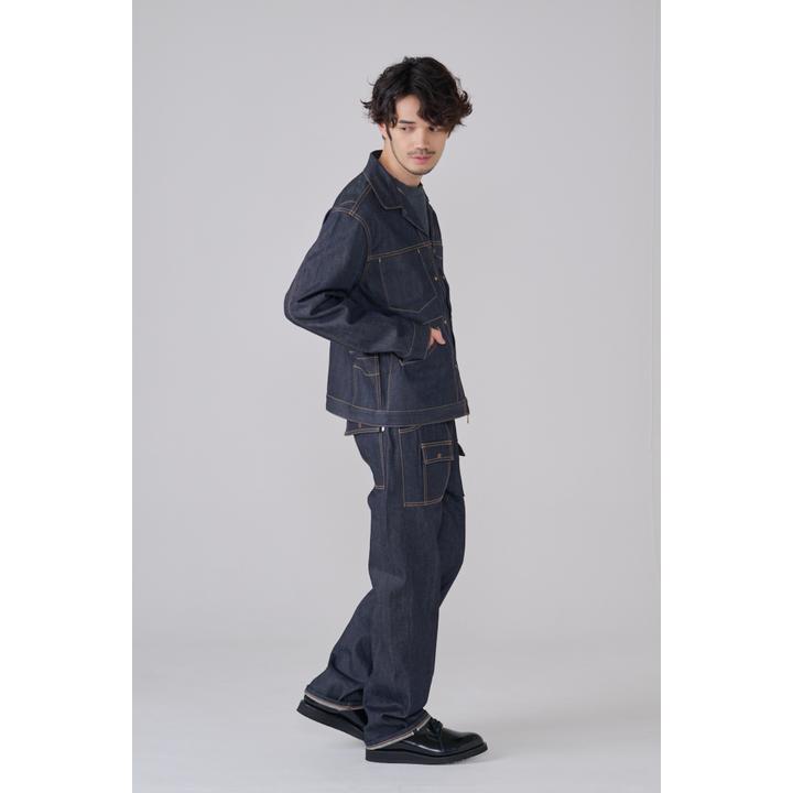 PURPLE SELVAGE DENIM TROUSER (TAKAYA)