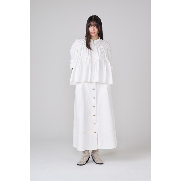 LIGHT OZ SHIRRING BL