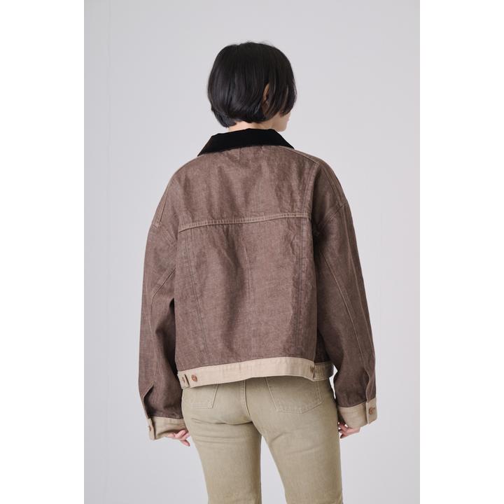 P/W SHORT DENIM JK