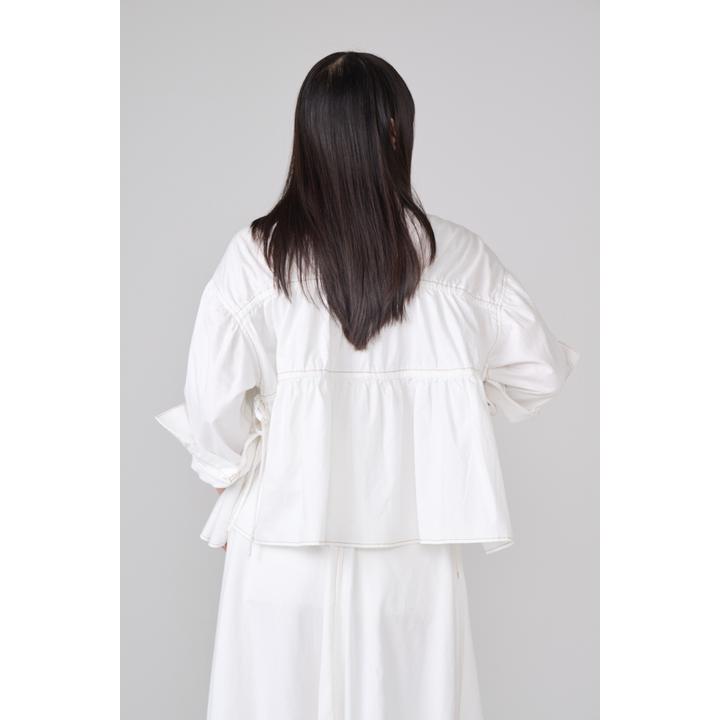 LIGHT OZ SHIRRING BL