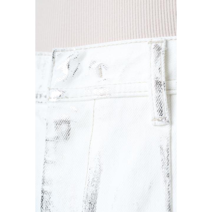 METALLIC PT DENIM