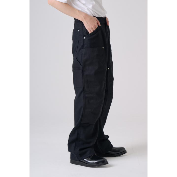 DOUBLE KNEE TWEED TROUSER