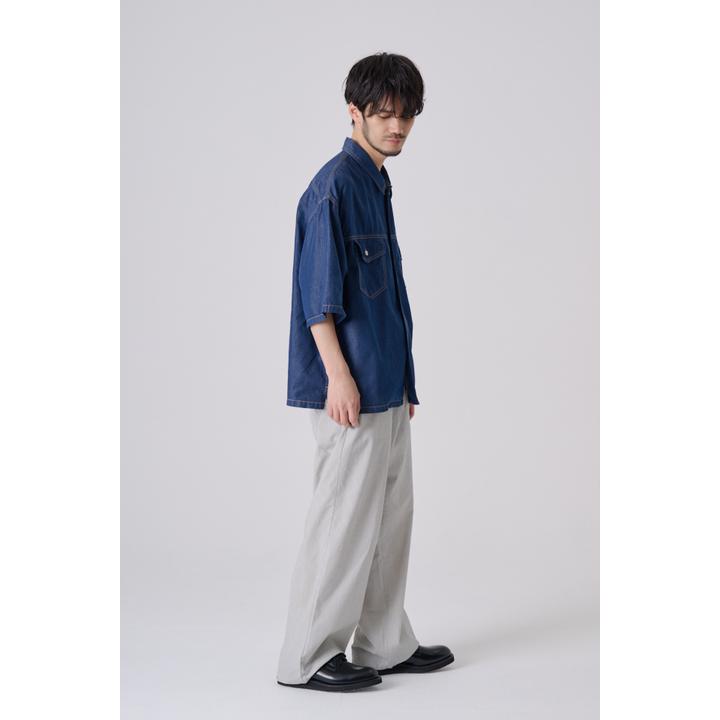 LINEN DENIM SHIRT