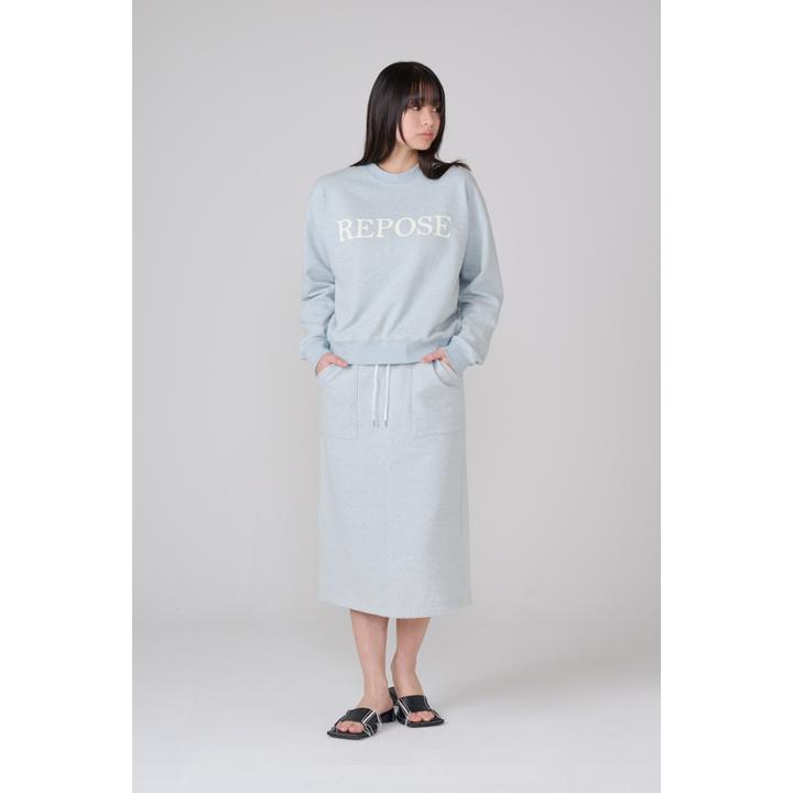 "REPOSE" CREW SWEAT