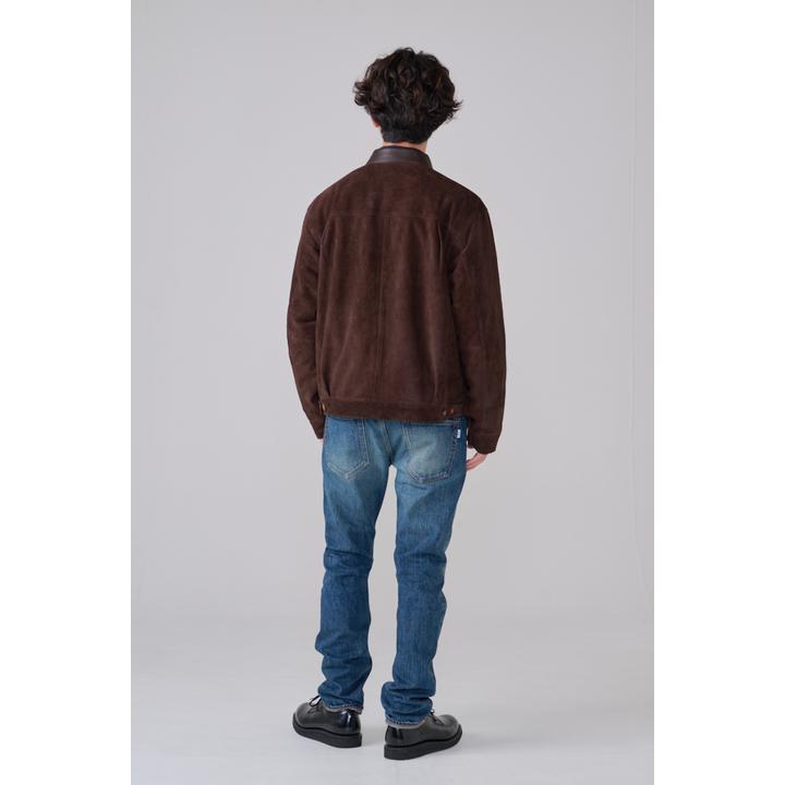 SUEDE×LEATHER JACKET