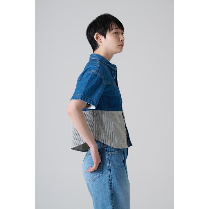 PATCH WORK DENIM SH