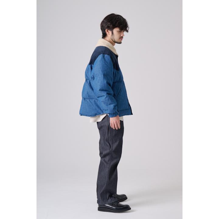 DENIM DOWN JACKET