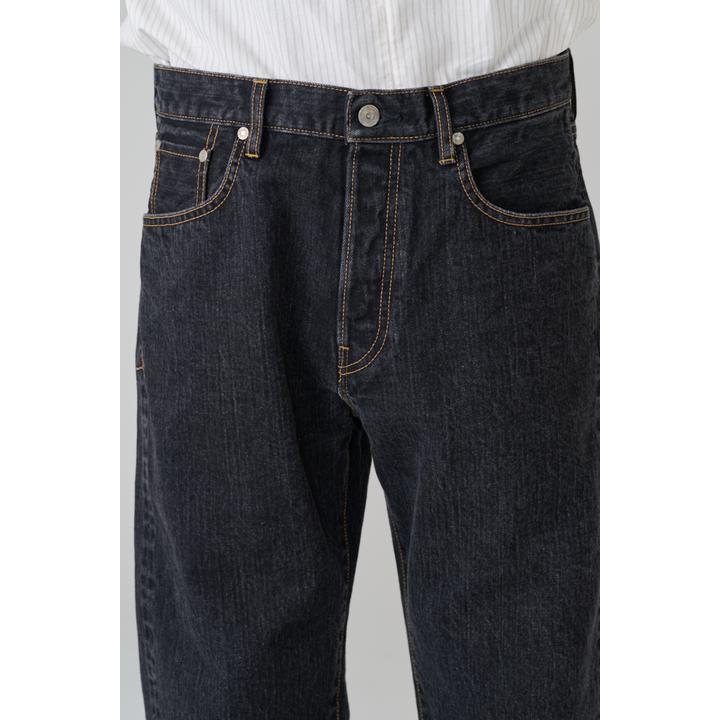 66TYPE SELVAGE BLACK DENIM PANTS