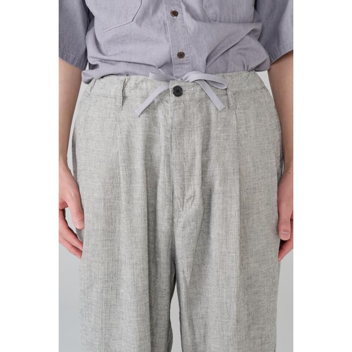 2TUCK CROPPED TROUSER