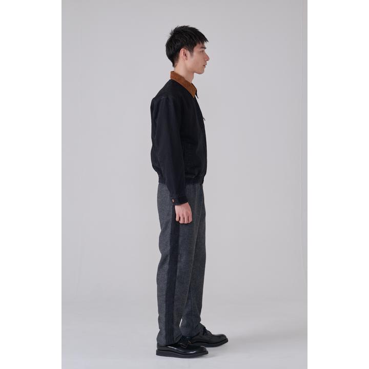 DRAWSTRING WOOL TROUSER