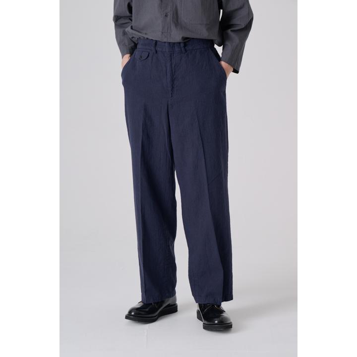 COTTON LINEN EASY TROUSER