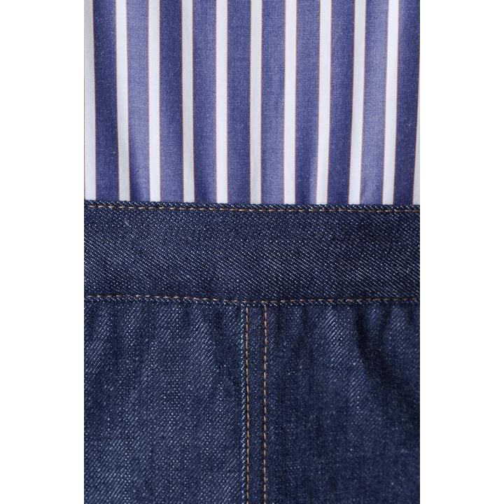 HIGH WAIST DENIM OP