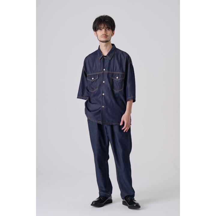 LINEN DENIM SHIRT