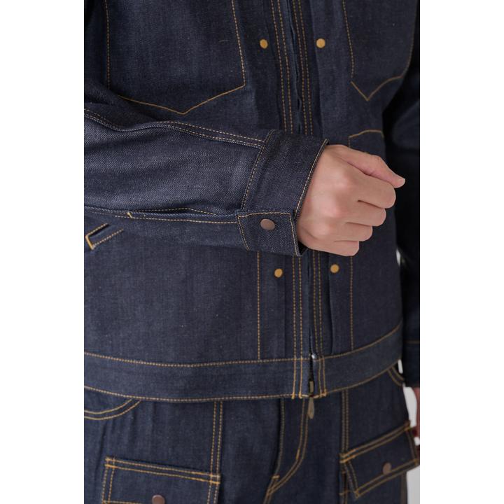 PURPLE SELVAGE DENIM JACKET (TAKAYA)