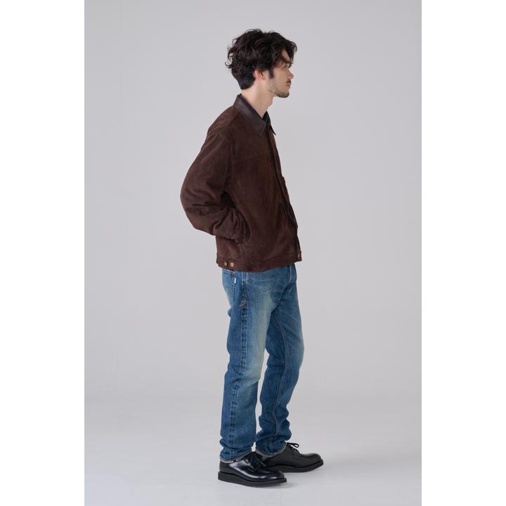 SUEDE×LEATHER JACKET