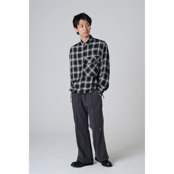 FRENCH ARMY POCKET PLAID SHIRT