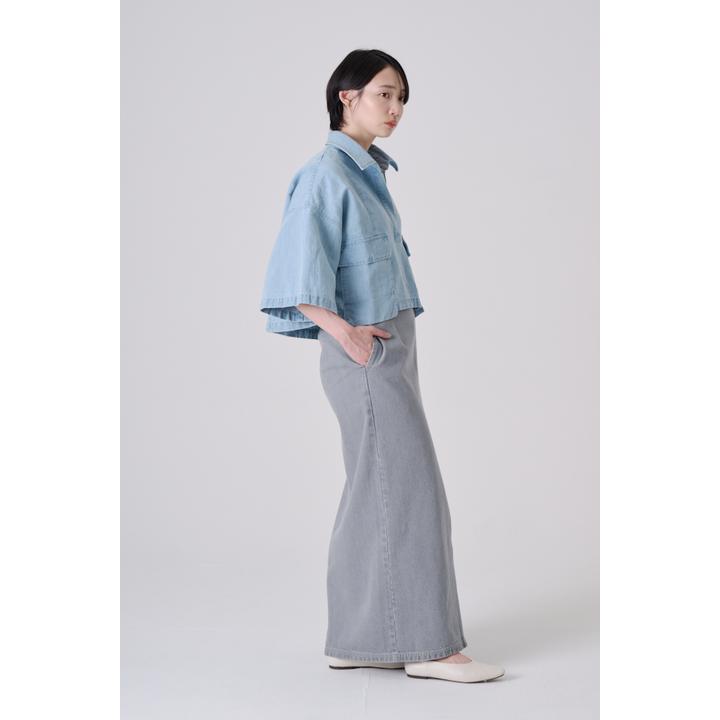 CROPPED SKIPPER DENIM SH