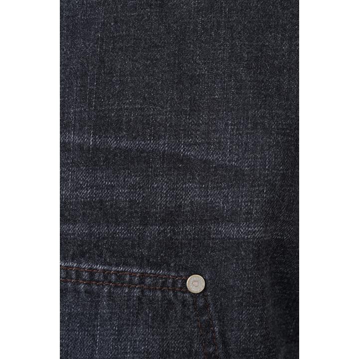 DOUBLE KNEE DENIM SHORT